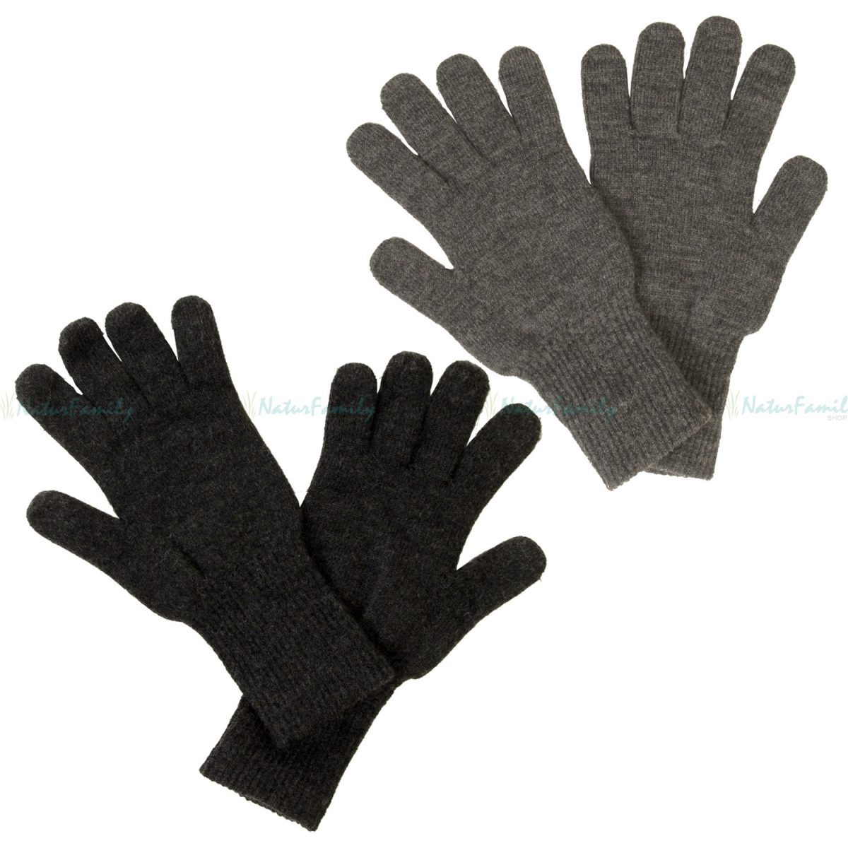 Reiff Strick Fingerhandschuhe 100 % Merino Schurwolle Handschuhe